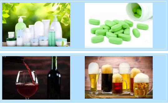Application of crosslinked polyvinyl pyrrolidone products